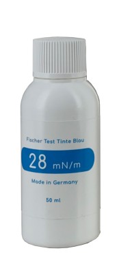 Plastikflasche Testtinte blau 50 ml