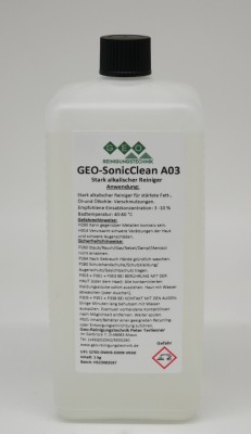 GEO-SonicClean A03 - Stark alkalischer Reiniger - 1 kg